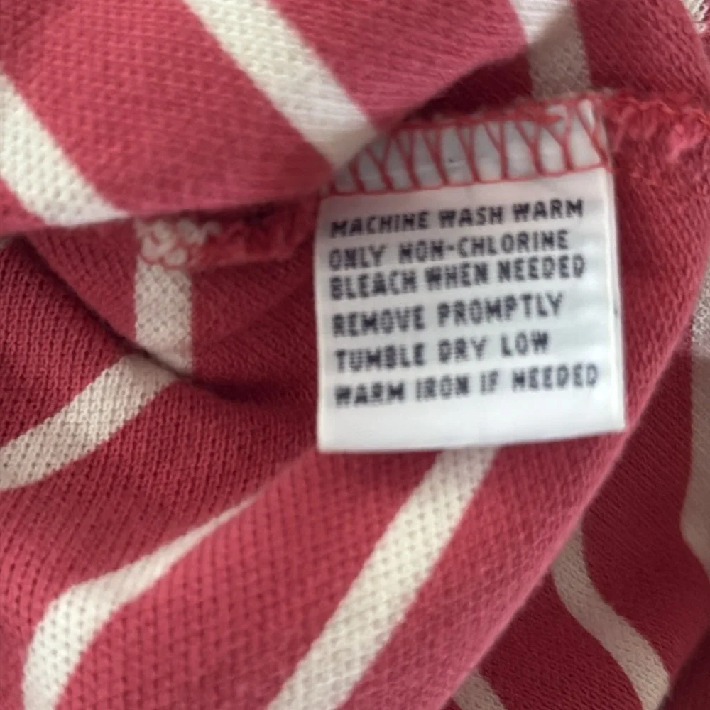 Two Ralph Lauren Polos, Black and Pink stripe, both size XL